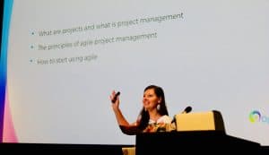 Hannah Smith talks about agile project management at WDC 2017 Bristol